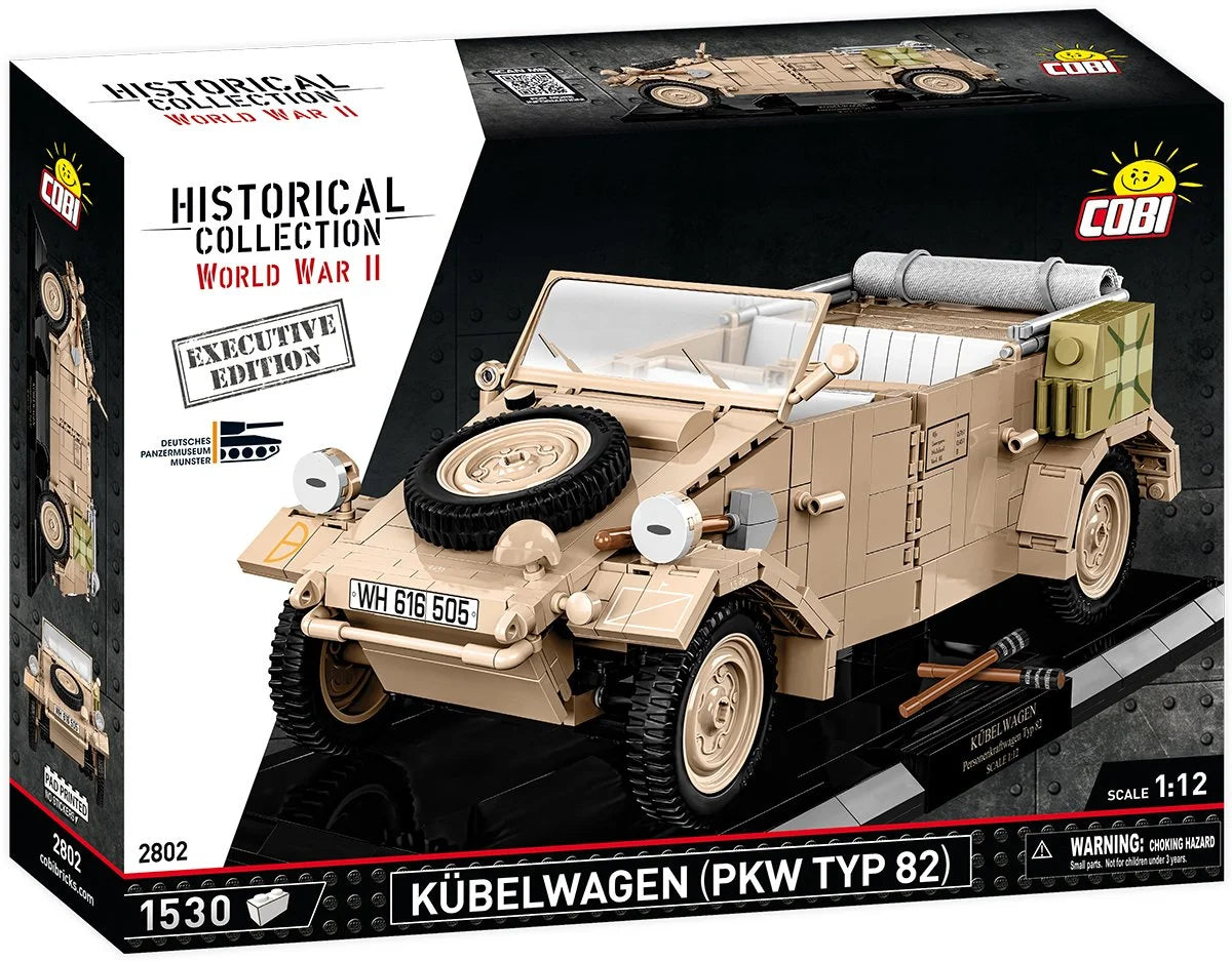COBI EXECUTIVE EDITION Kübelwagen (PKW TYP 82) Utility Vehicle (1:12th)  : Set #2802