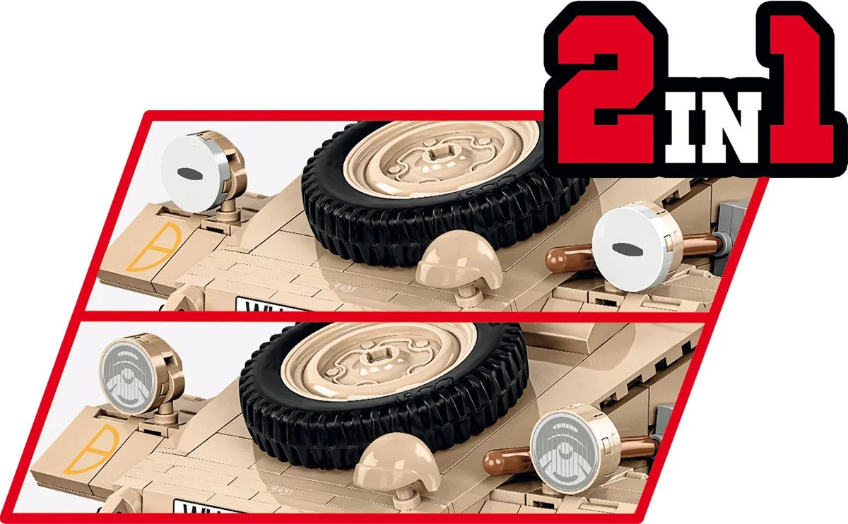 COBI EXECUTIVE EDITION Kübelwagen (PKW TYP 82) Vehículo utilitario (1:12): Set n.° 2802