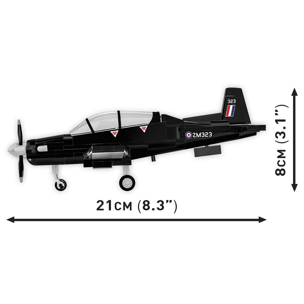 COBI Beechcraft T-6 Texan II Turboprop Black: Set #26626