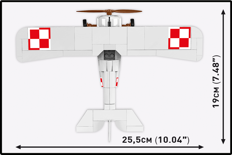 COBI Nieuport 17 C.1 Polish Sesquiplane Fighter : Set #2998