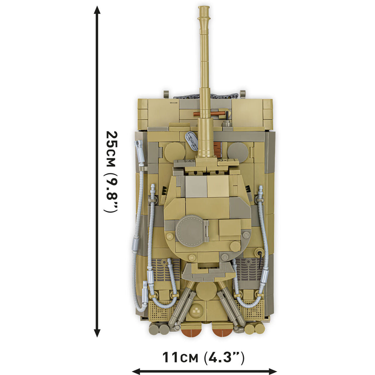 COBI PANZER VI Tiger I No. 131 Tank : Set #3123