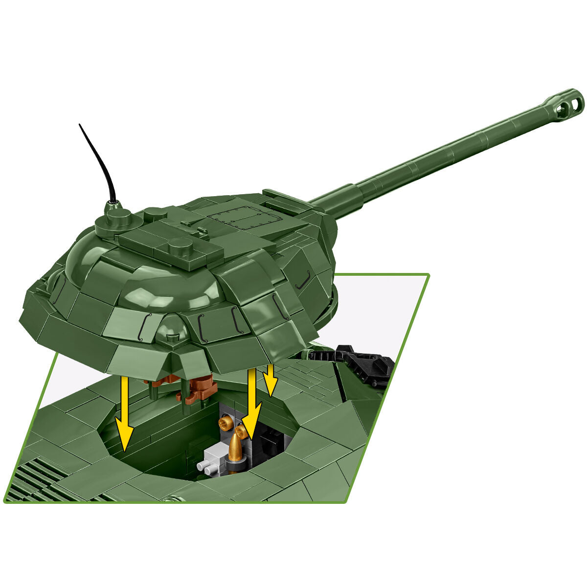 Tanque pesado soviético COBI IS-3: Set n.° 2590