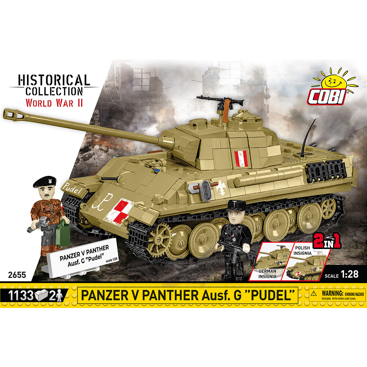 COBI PanzerKampfWagen V PANTHER Ausf. G 
