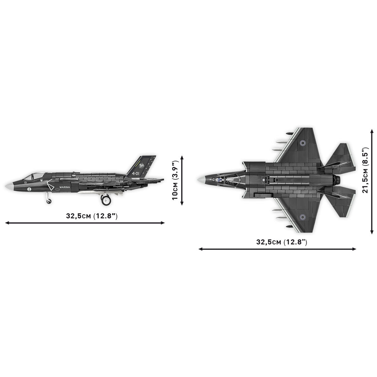 Avión de combate COBI F-35B STOVL Lightning II: Conjunto n.° 5895