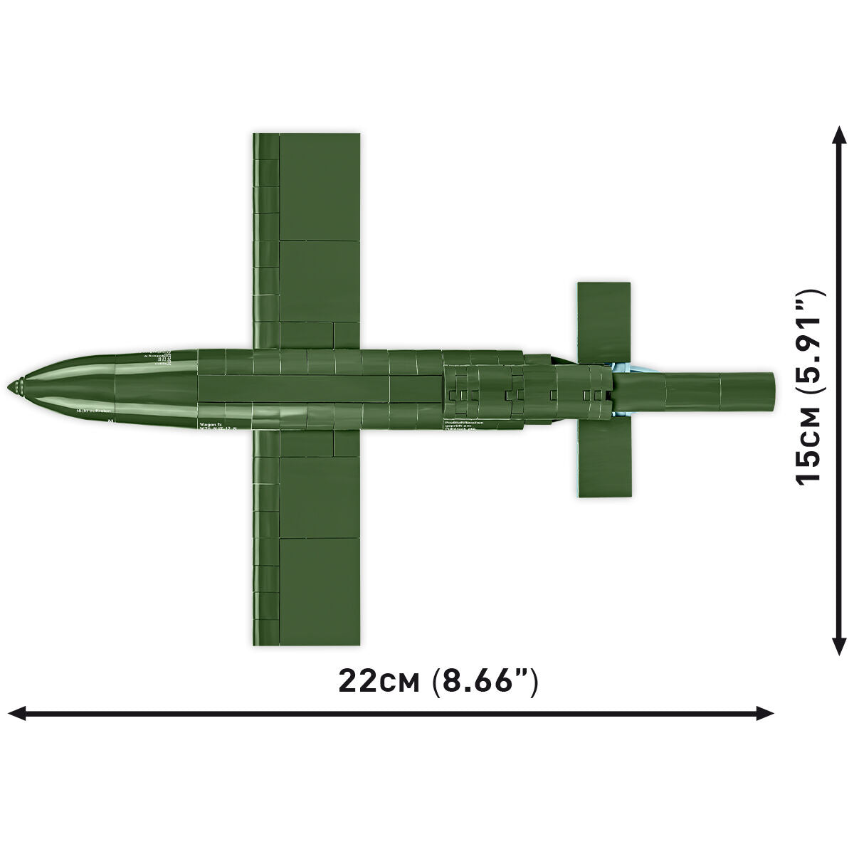 COBI V-1 Flying Bomb (FI 103) : Set #3135