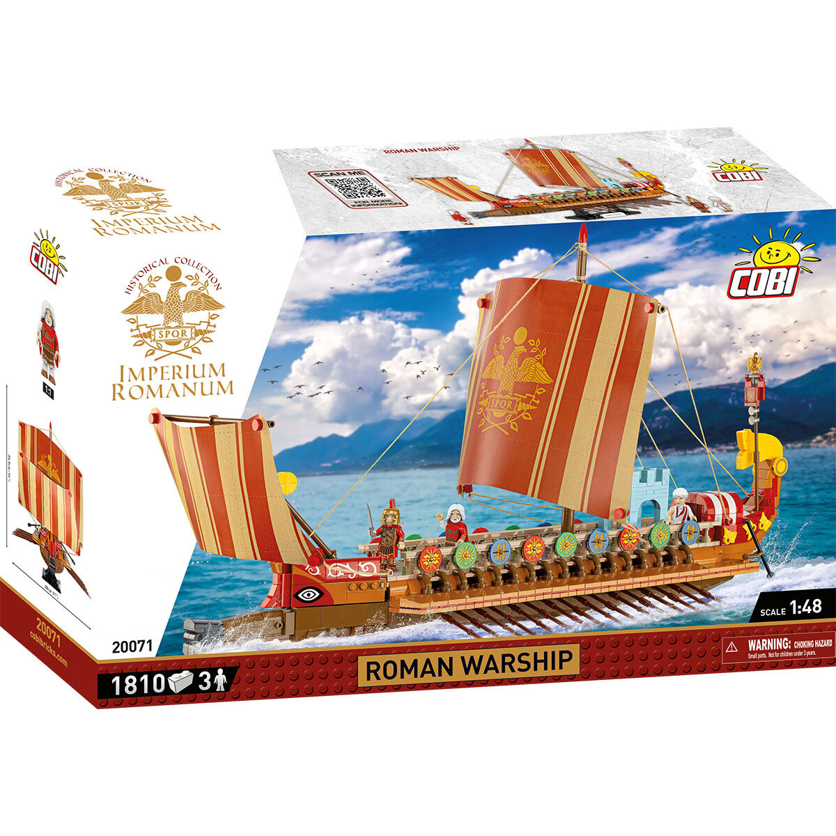 COBI IMPERIUM ROMANUM Roman Warship: Set #20071