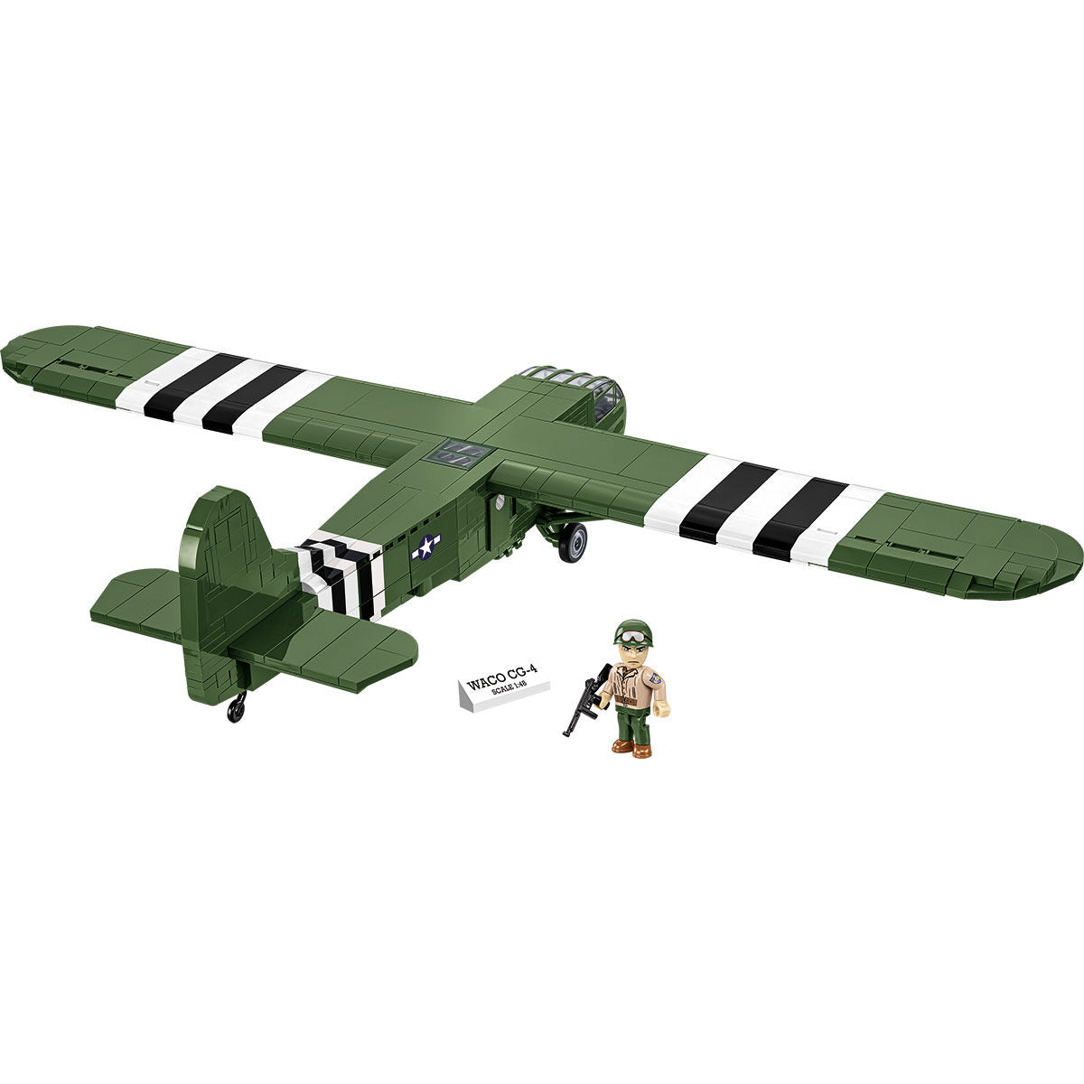 Planeador militar COBI WACO CG-4: Set n.° 5755