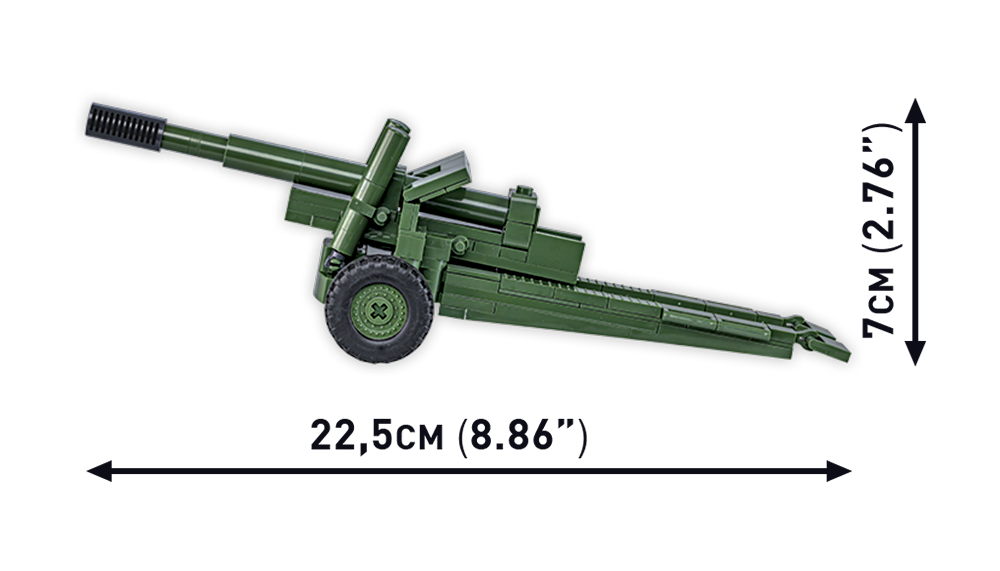 COBI LIMITED EDITION Panzer V Panther & 152mm ML-20 : Set #3144