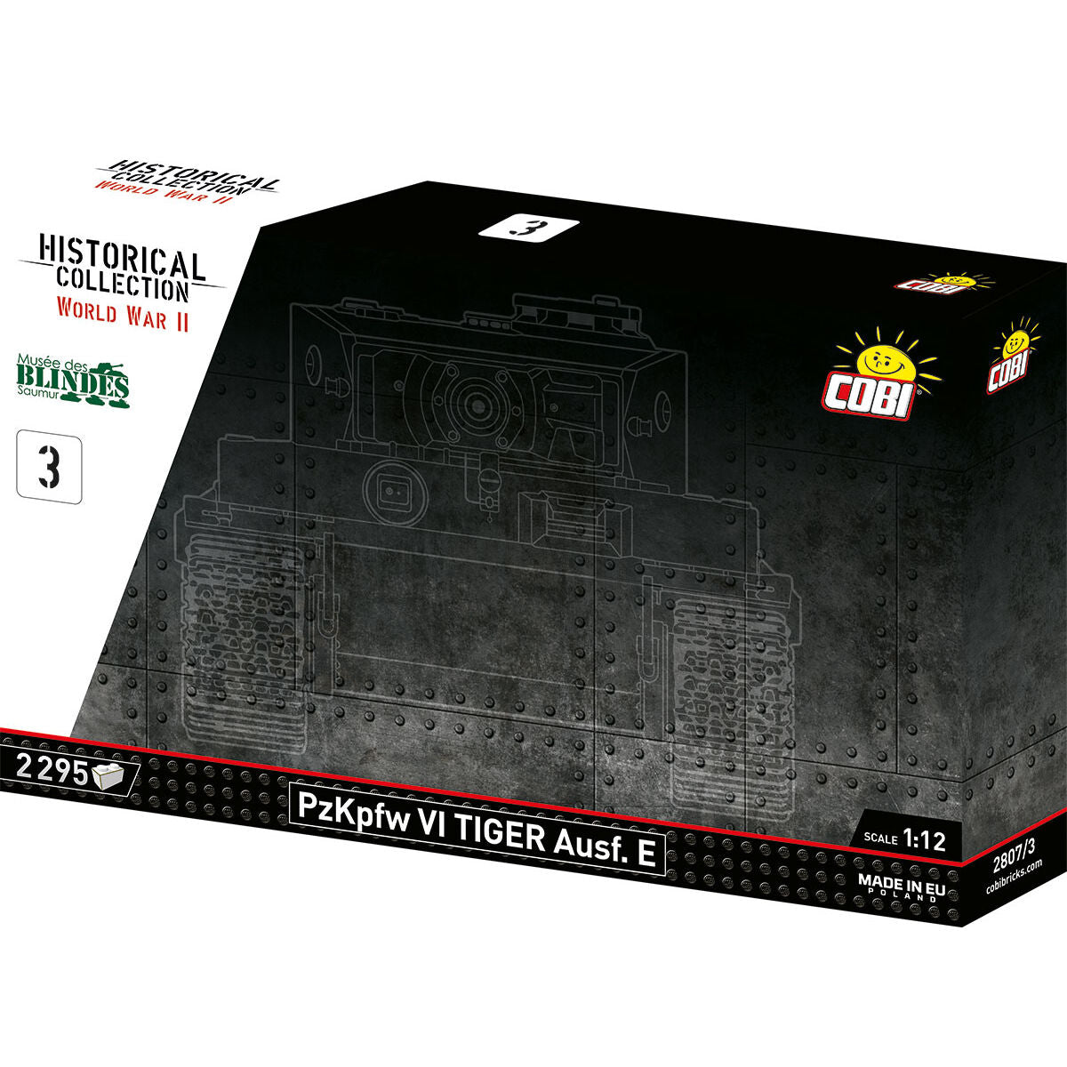 COBI EDICIÓN EJECUTIVA PzKpfw VI Ausf. Tanque Panzer E: Conjunto #2807