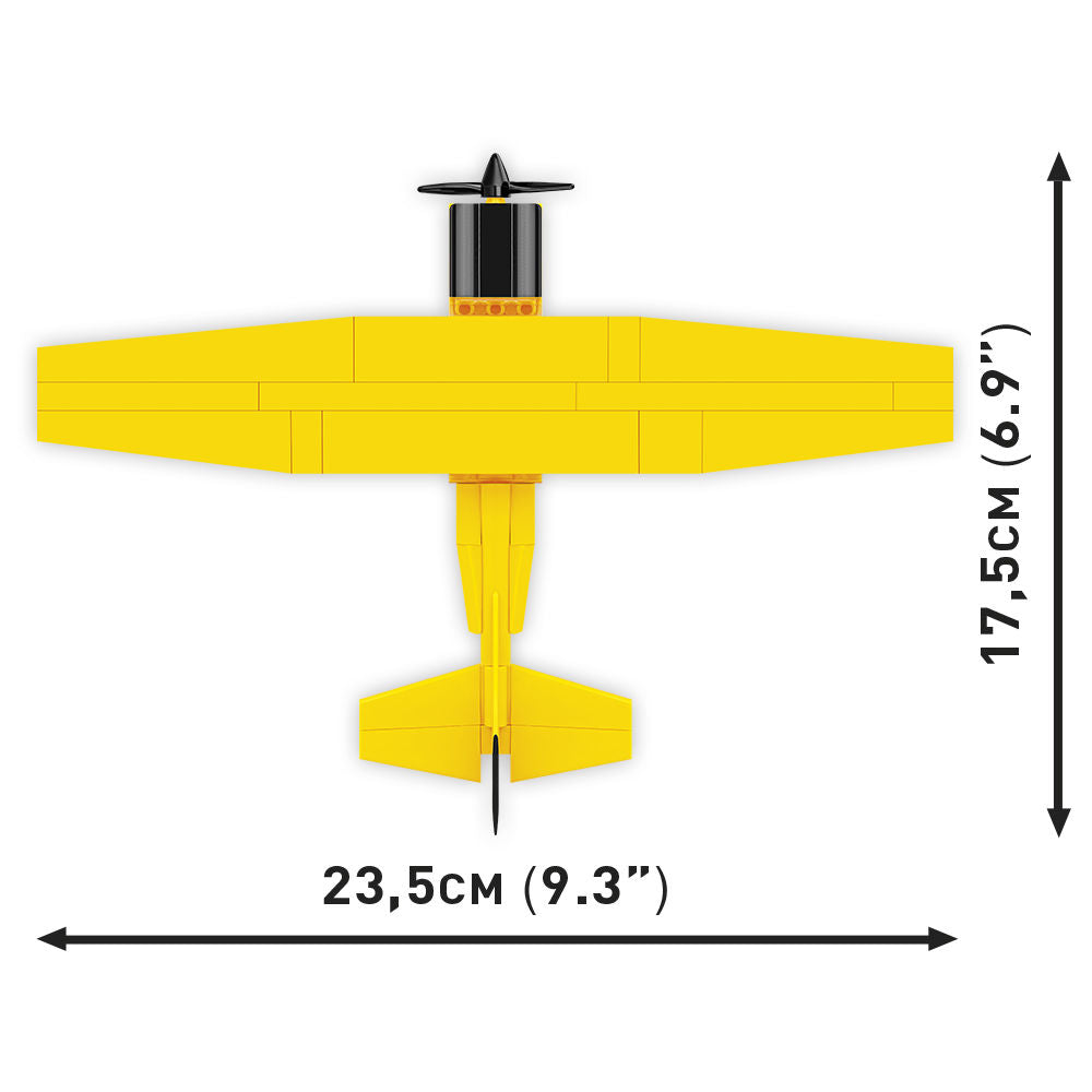 COBI Cessna 172 Skyhawk Aircraft (Yellow): Set #26621