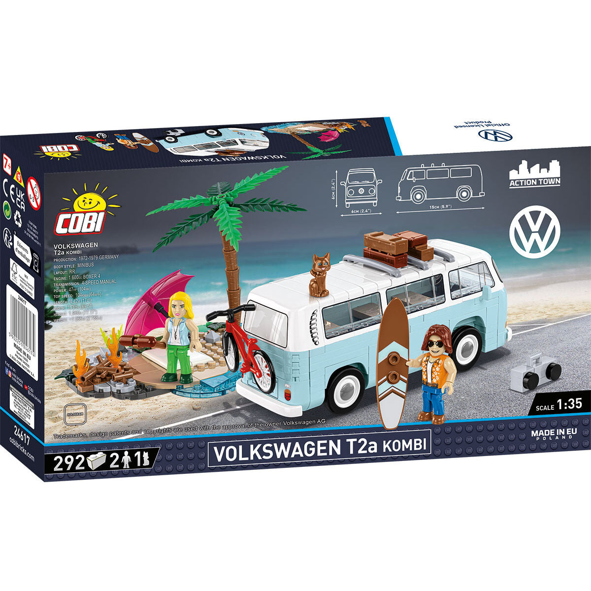 COBI Volkswagen T2a Kombi Van: Set #24617
