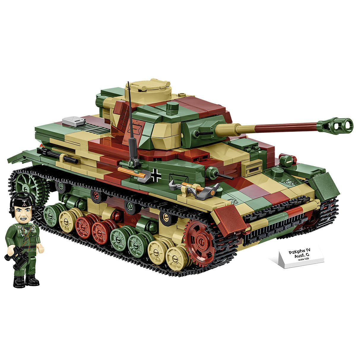 COBI PanzerKampfWagen IV Ausf. G Tank : Set #2592