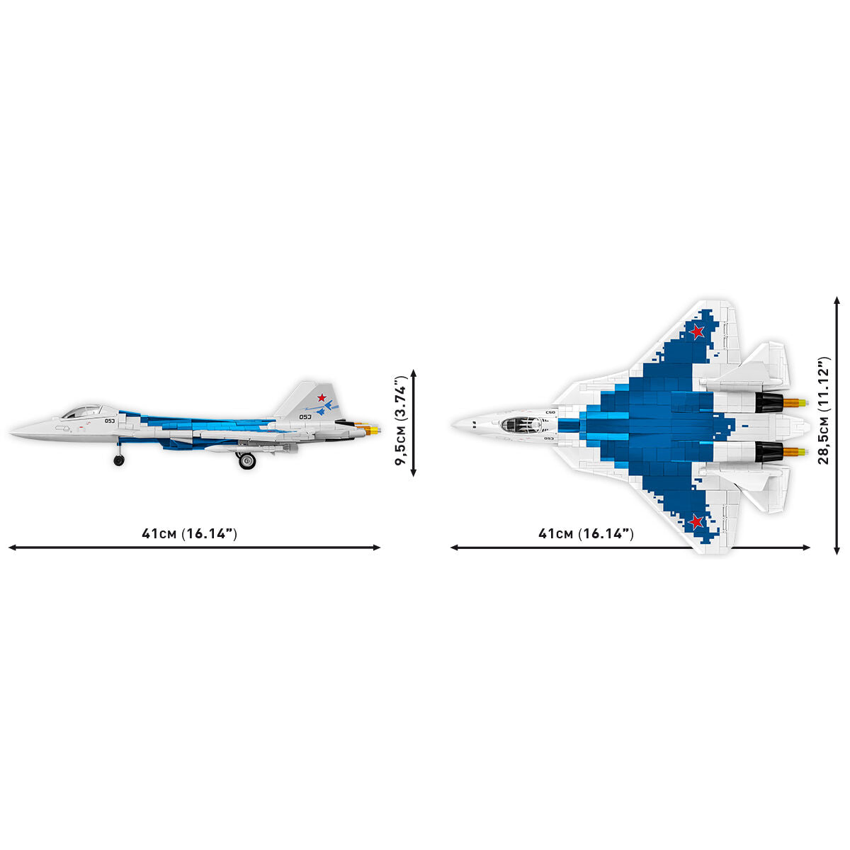 COBI Su-57 FELON Fighter: Set #5909