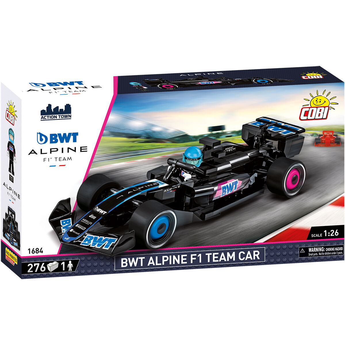 Coche de carreras del equipo COBI BWT Alpine F1: Juego n.° 1684