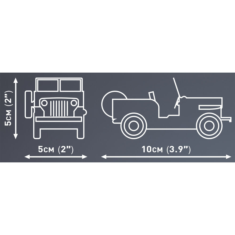 COBI JEEP Willys CJ-2A (Green): Set #24517