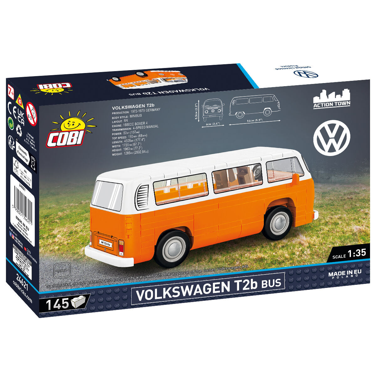 Autobús COBI Volkswagen T2b: Juego n.º 24621