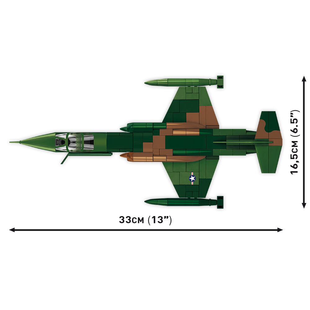 COBI LOCKHEED F-104 Starfighter Jet Fighter: Set #2426