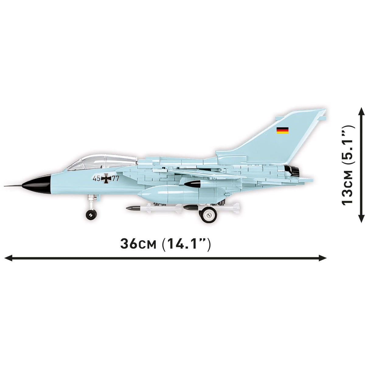 Avión de combate COBI Panavia Tornado IDS: Conjunto n.° 5853