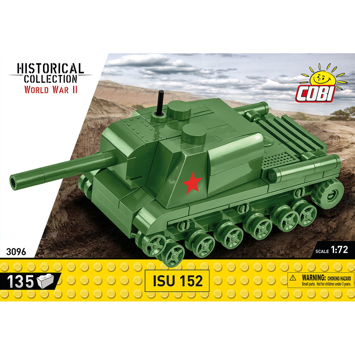 Tanque COBI ISU 152 Escala 1:72: Set #3096