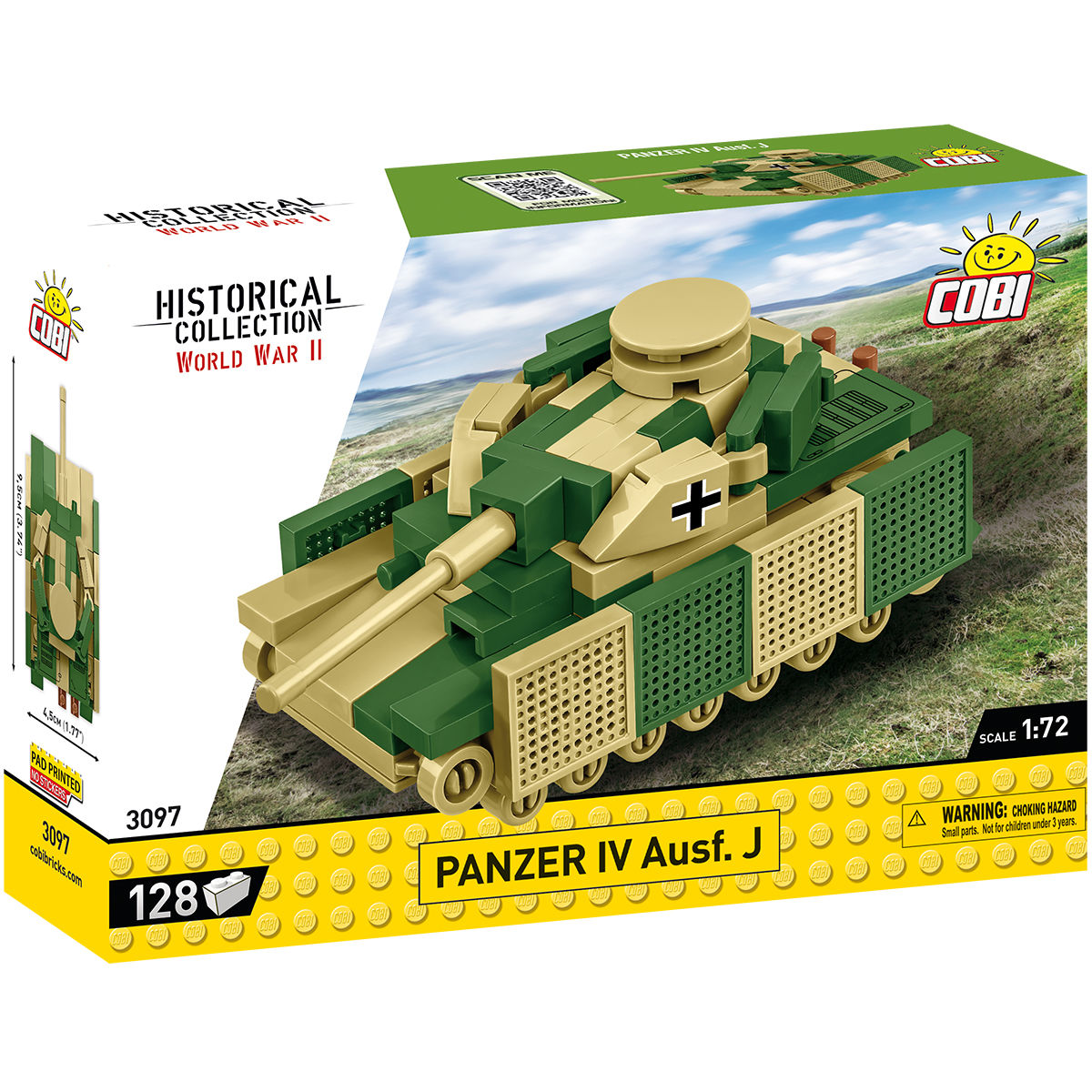 COBI Panzer IV Ausf. J Tank 1:72 Scale: Set #3097