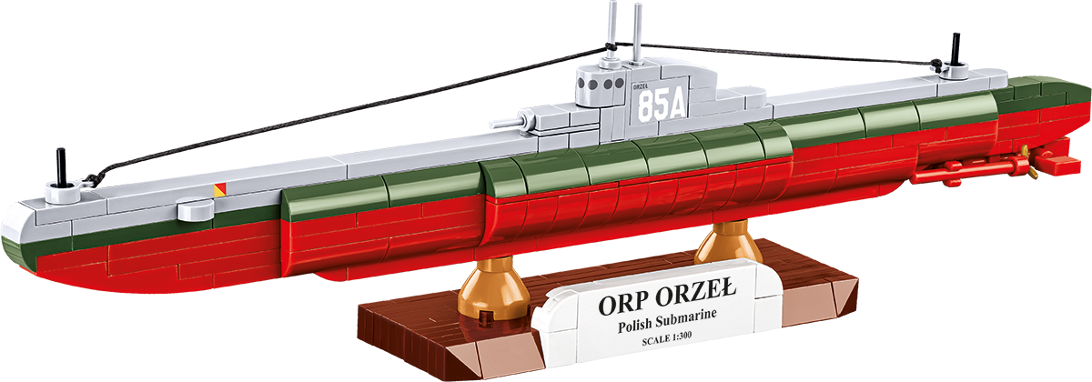 COBI ORP Orzel Submarine : Set #4855