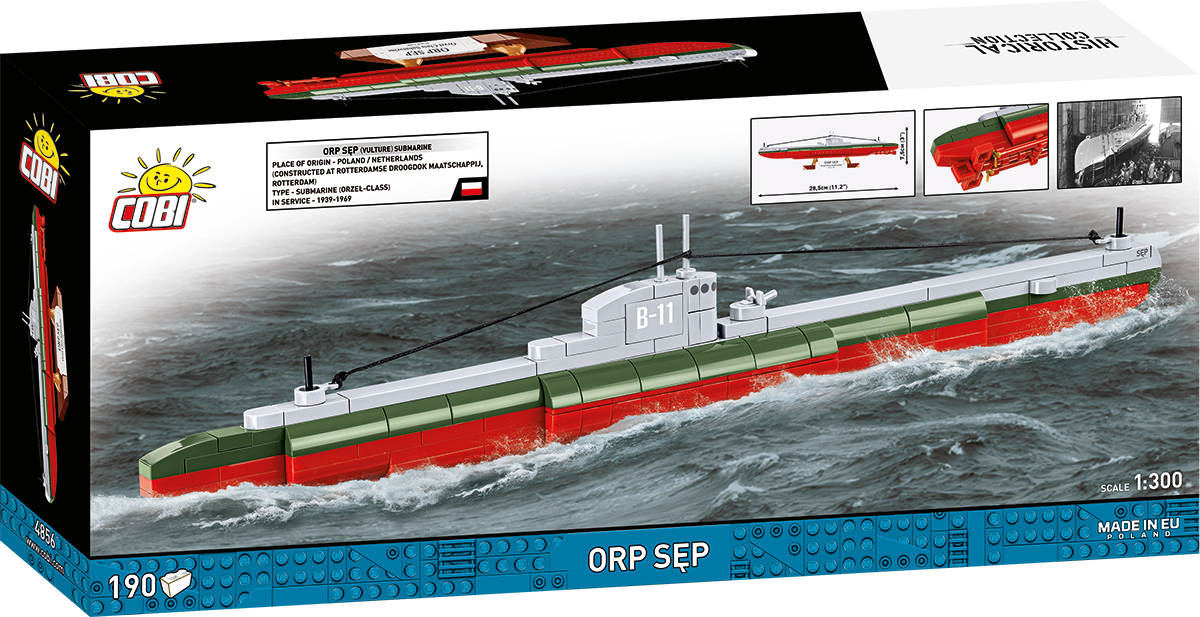 COBI ORP Sęp Submarine : Set #4856