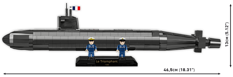 Submarino COBI Sous-Marin SNLE: Conjunto #4859 