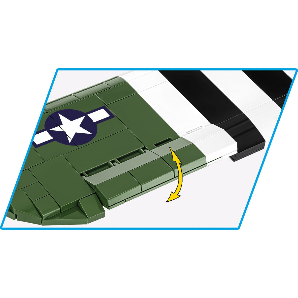 Planeador militar COBI WACO CG-4: Set n.° 5755