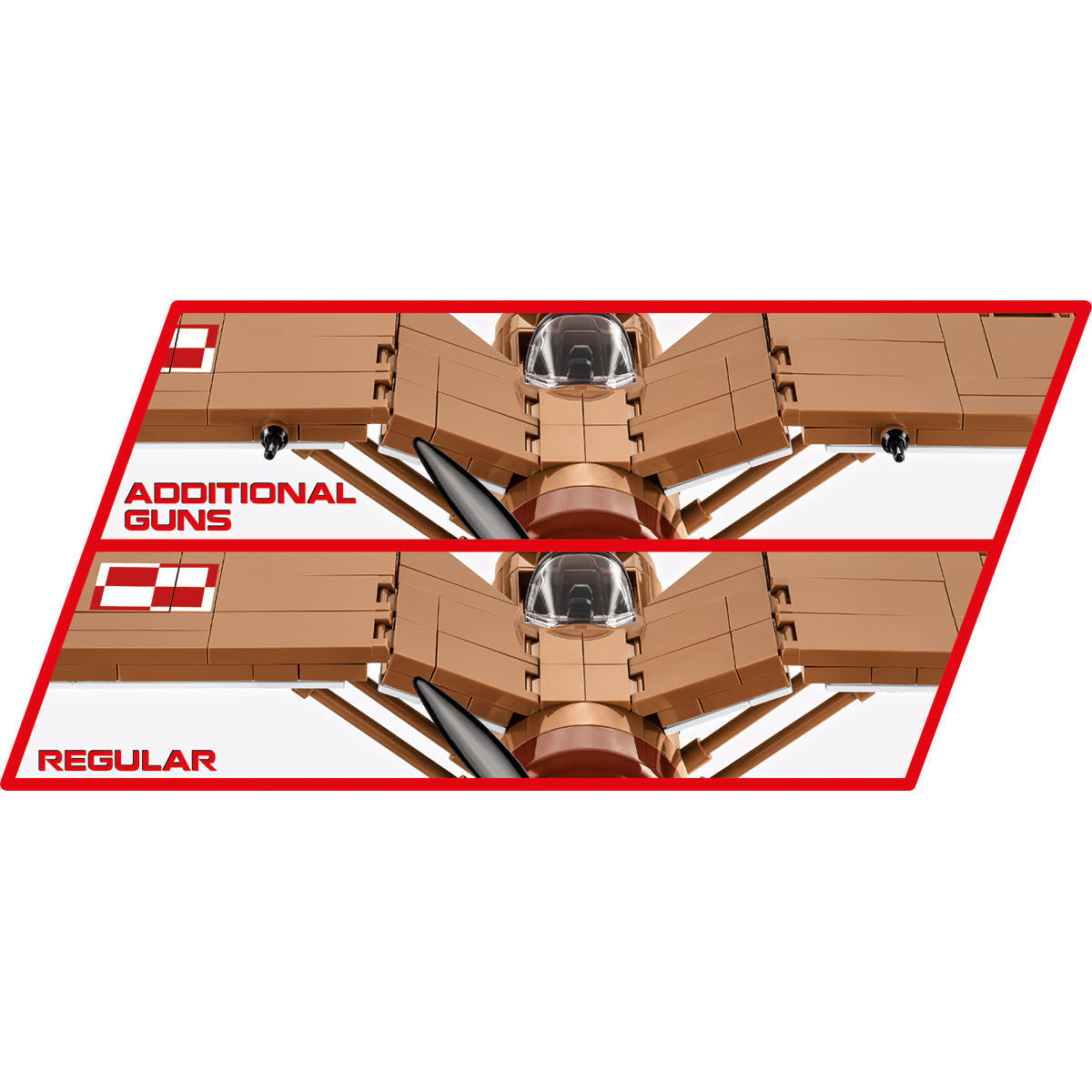 COBI PZL P.11c Fighter Plane : Set #5742