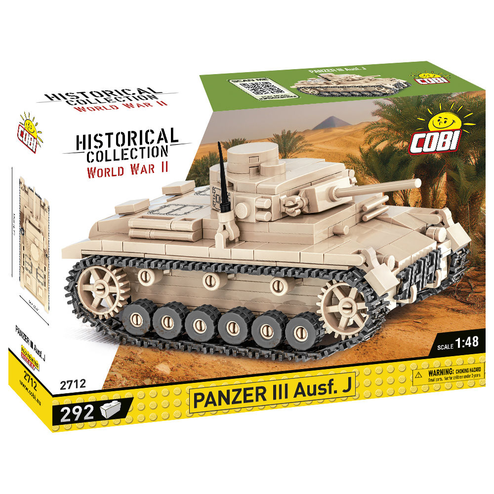 COBI Panzer III Ausf. J Tank 1:48: Set #2712
