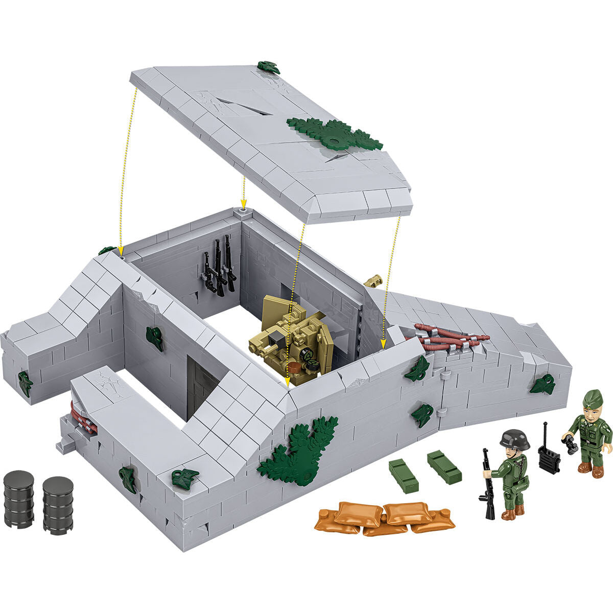 COBI Regelbau 667 German Bunker : Set #3136