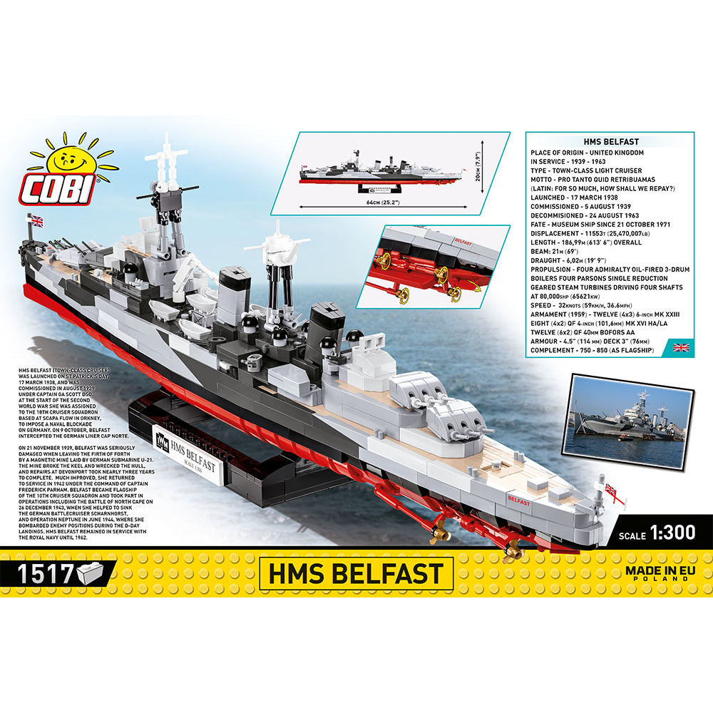 COBI HMS Belfast: Set #4844