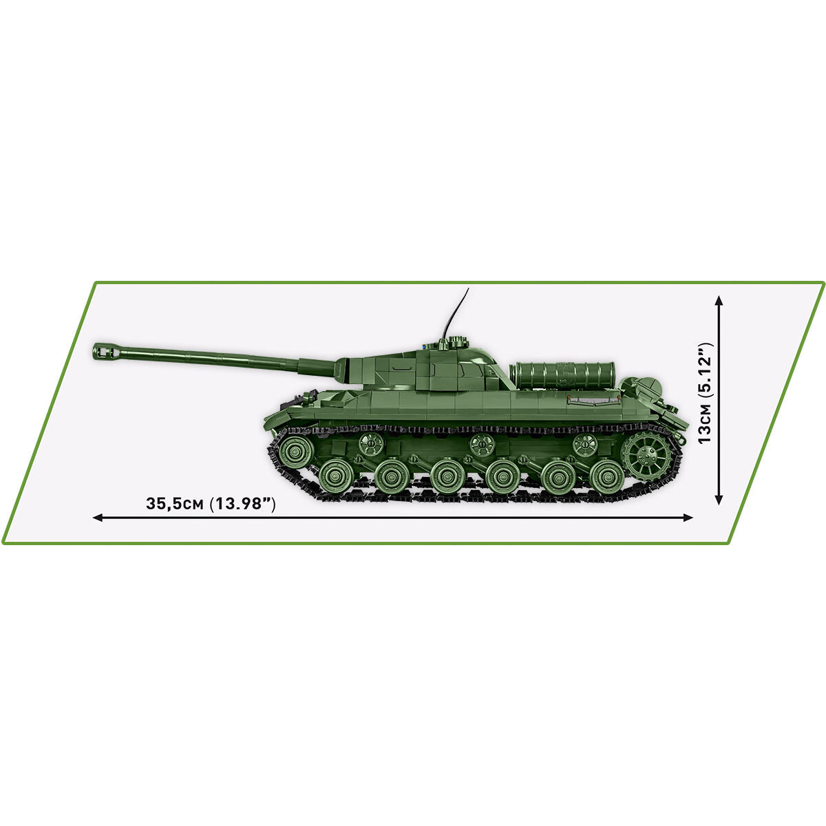 Tanque pesado soviético COBI IS-3: Set n.° 2590