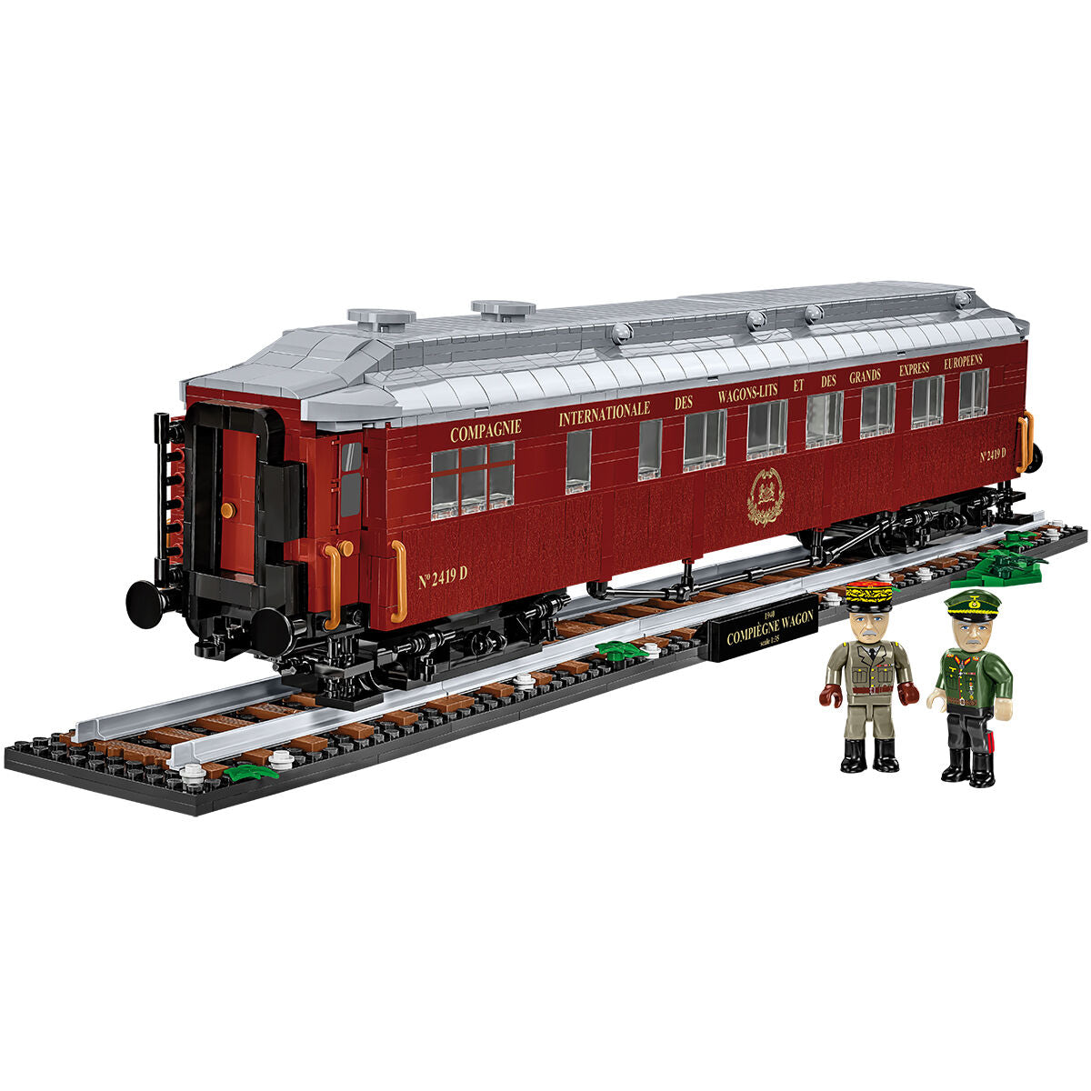 COBI Compiègne Wagon (22 June 1940) Train Car : Set #6289