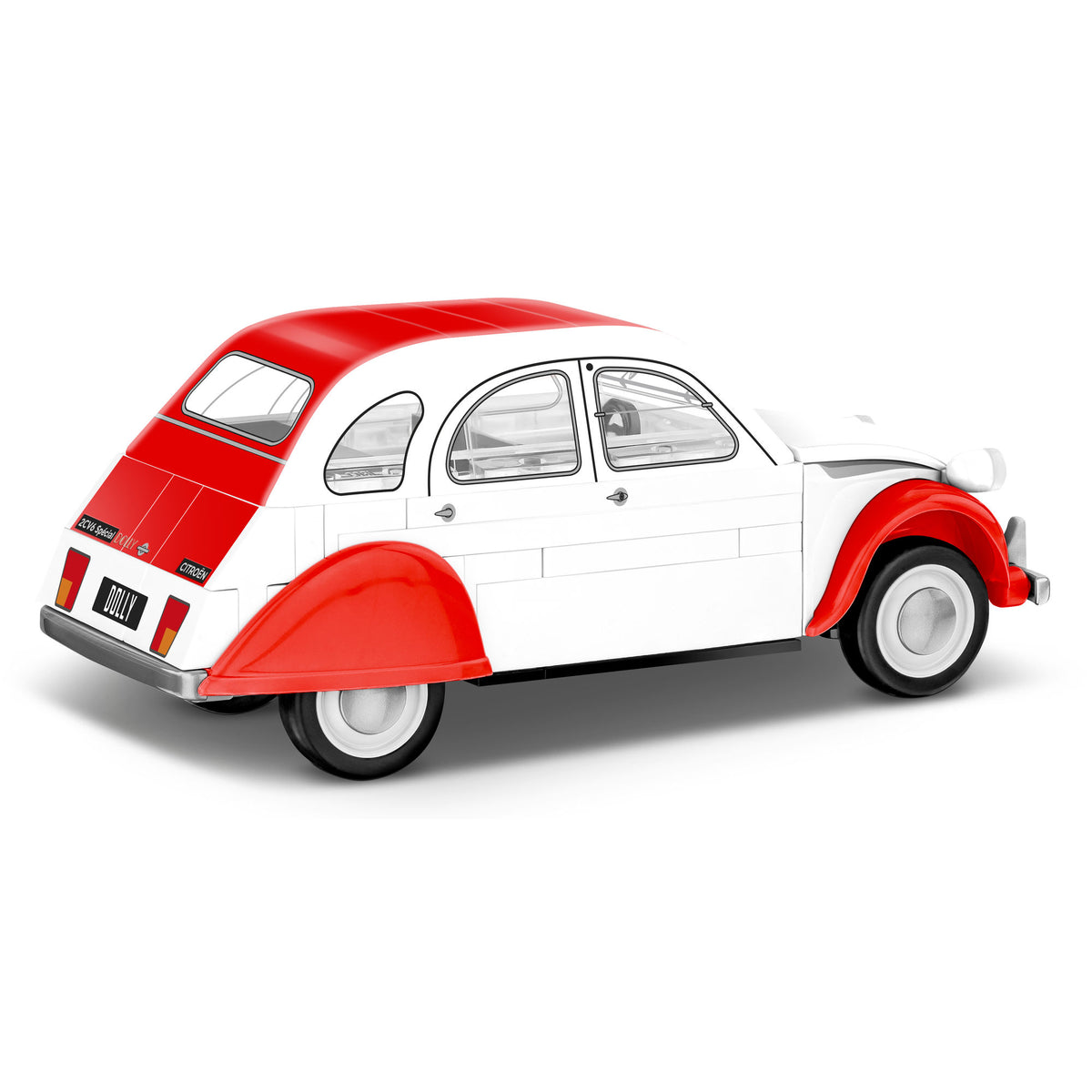 Coche con plataforma rodante COBI Citroen 2CV: Juego #24513