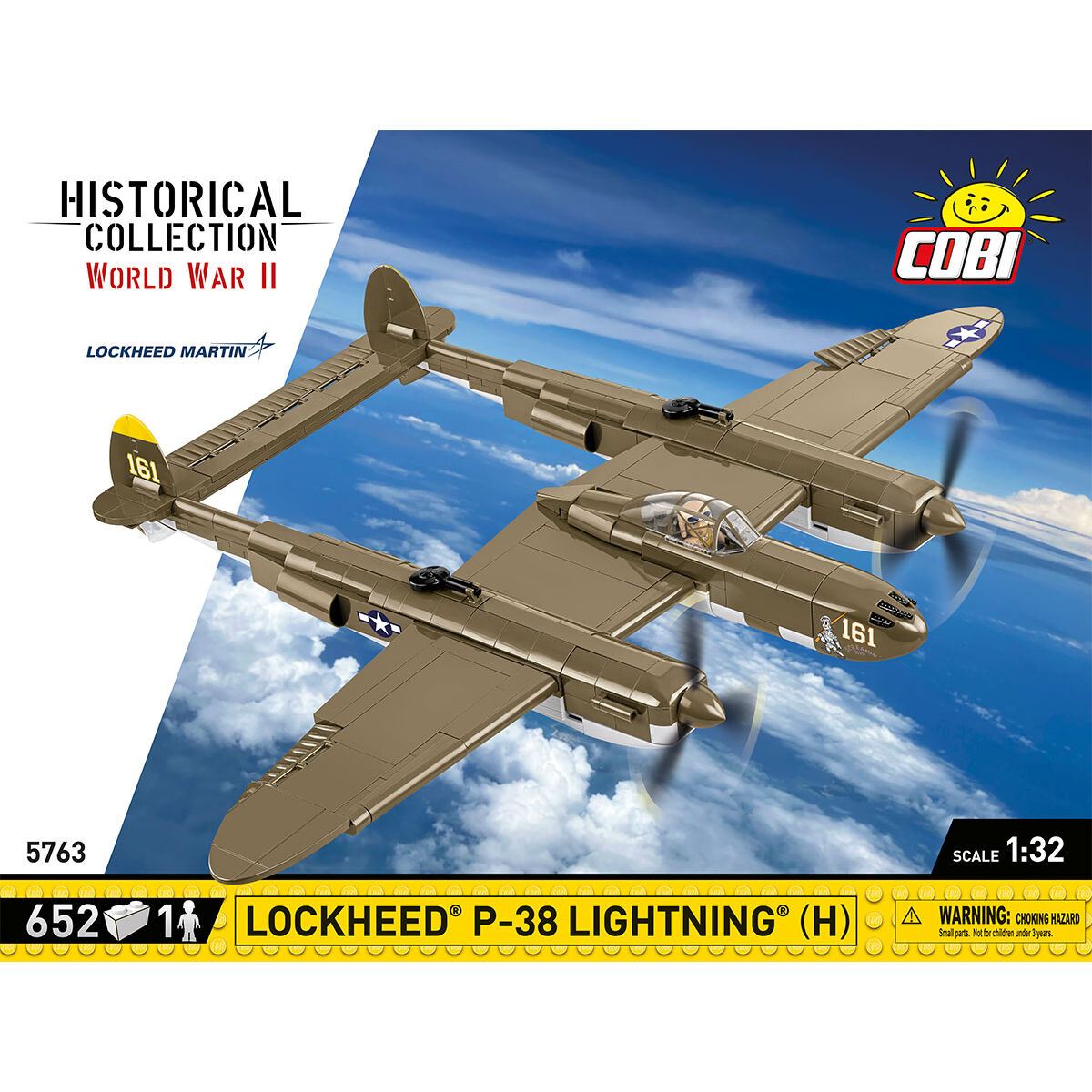 COBI Lockheed P-38 Lightning (H) Fighter : Set #5763