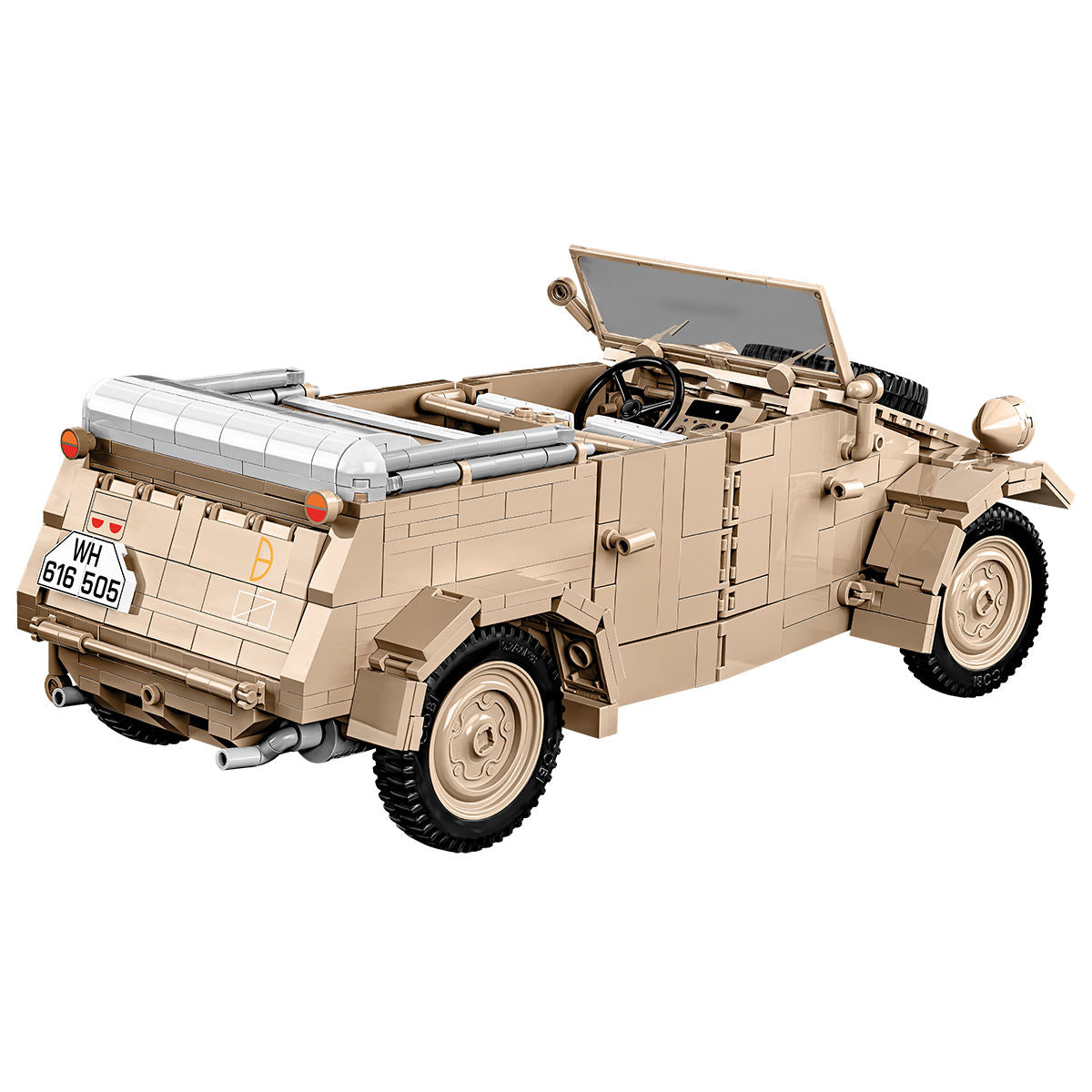 Vehículo utilitario COBI Kübelwagen TYP 82 (1:12): Set #2803