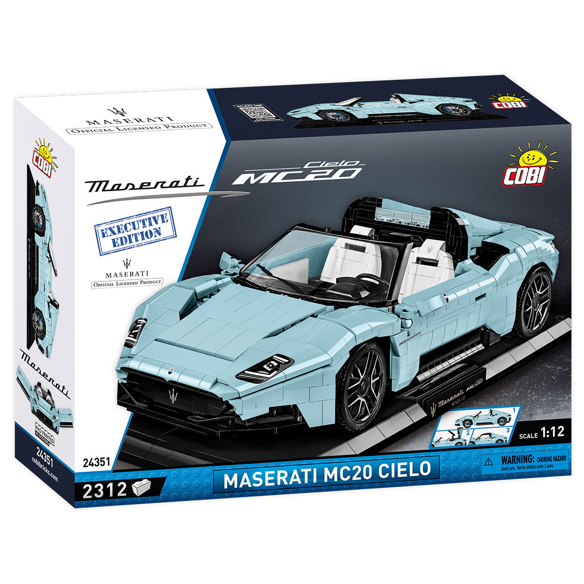 COBI EDICIÓN EJECUTIVA Maserati MC20 Cielo Super Car: Set n.° 24351