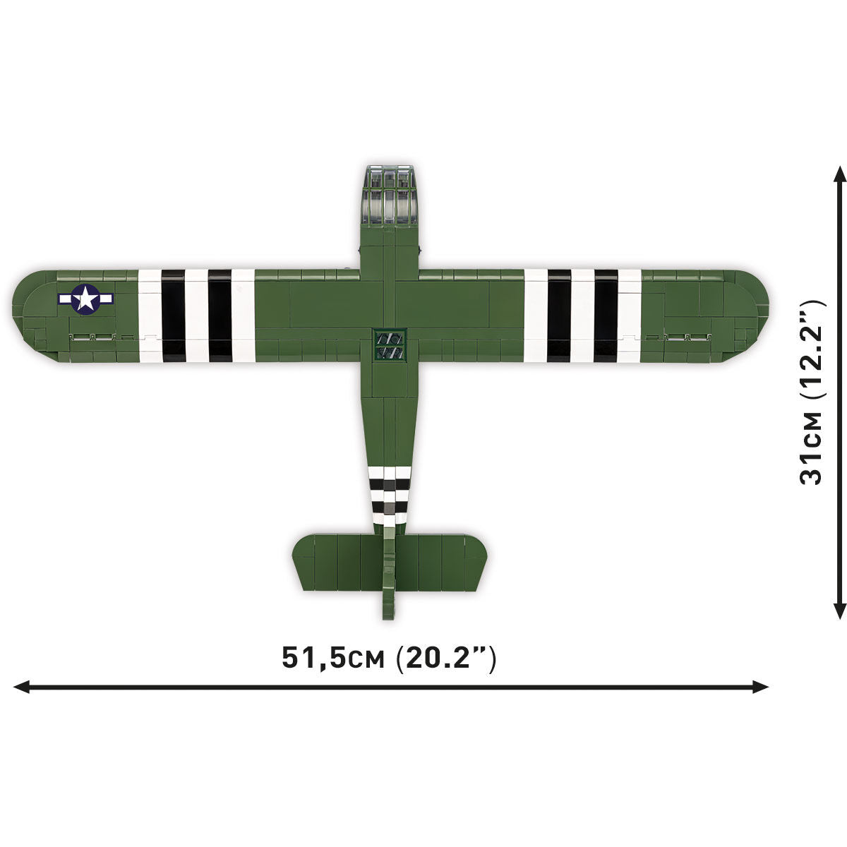 Planeador militar COBI WACO CG-4: Set n.° 5755