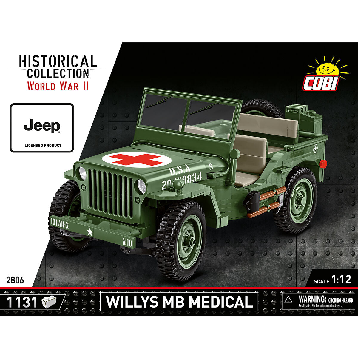 COBI JEEP Willys MB Medical: Juego n.° 2806