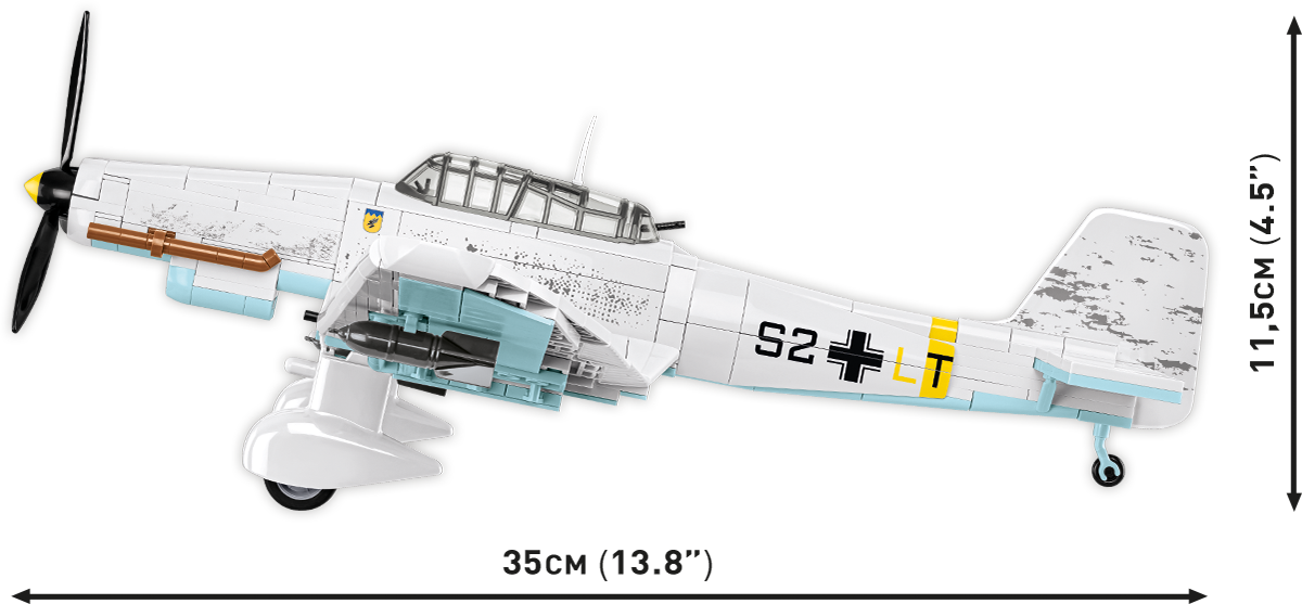 COBI Junkers JU 87D-3 STUKA Dive Bomber: Set #5768