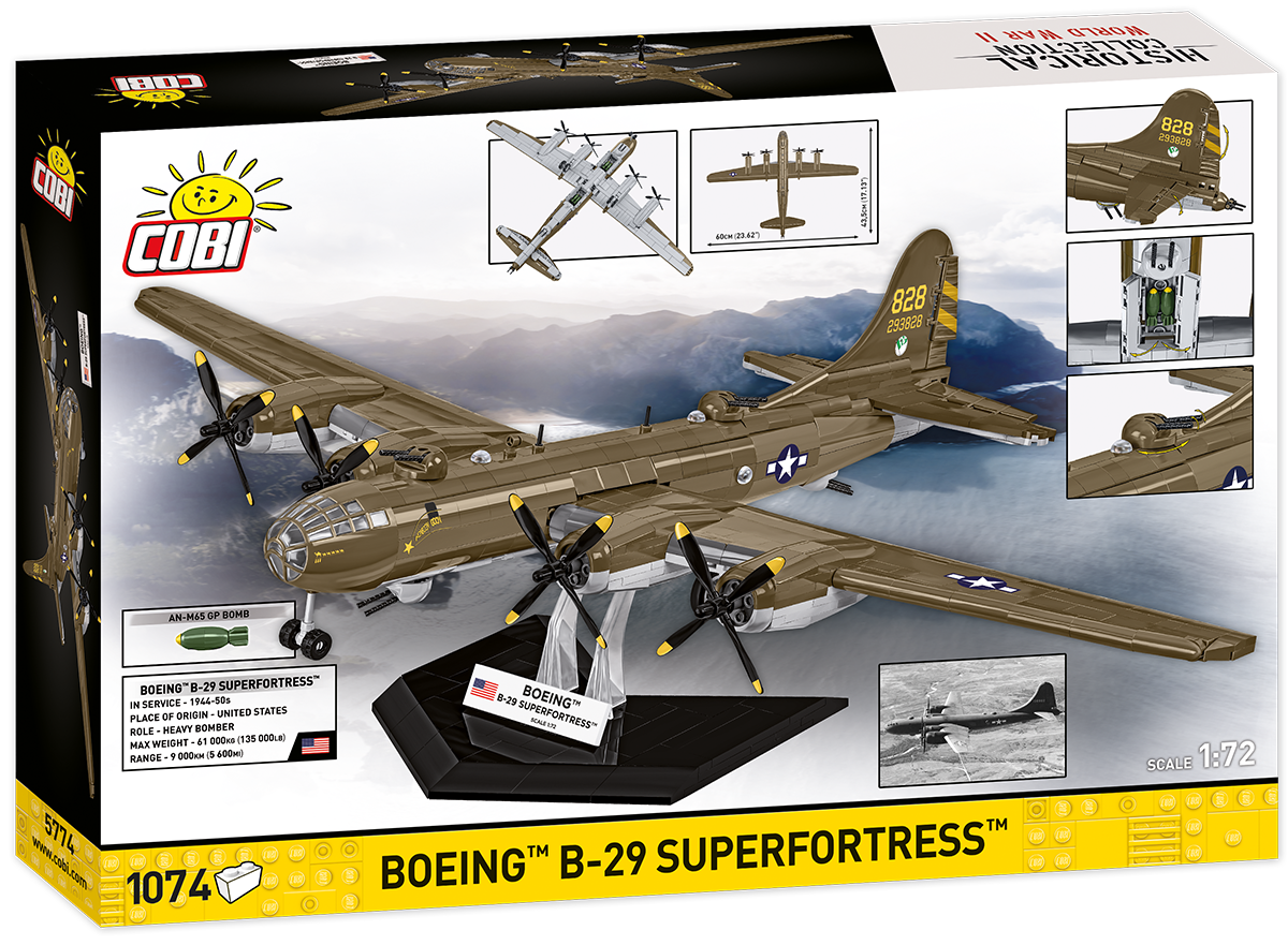 COBI Boeing B-29 Superfortress Bomber : Set #5774 – COBI Official Store