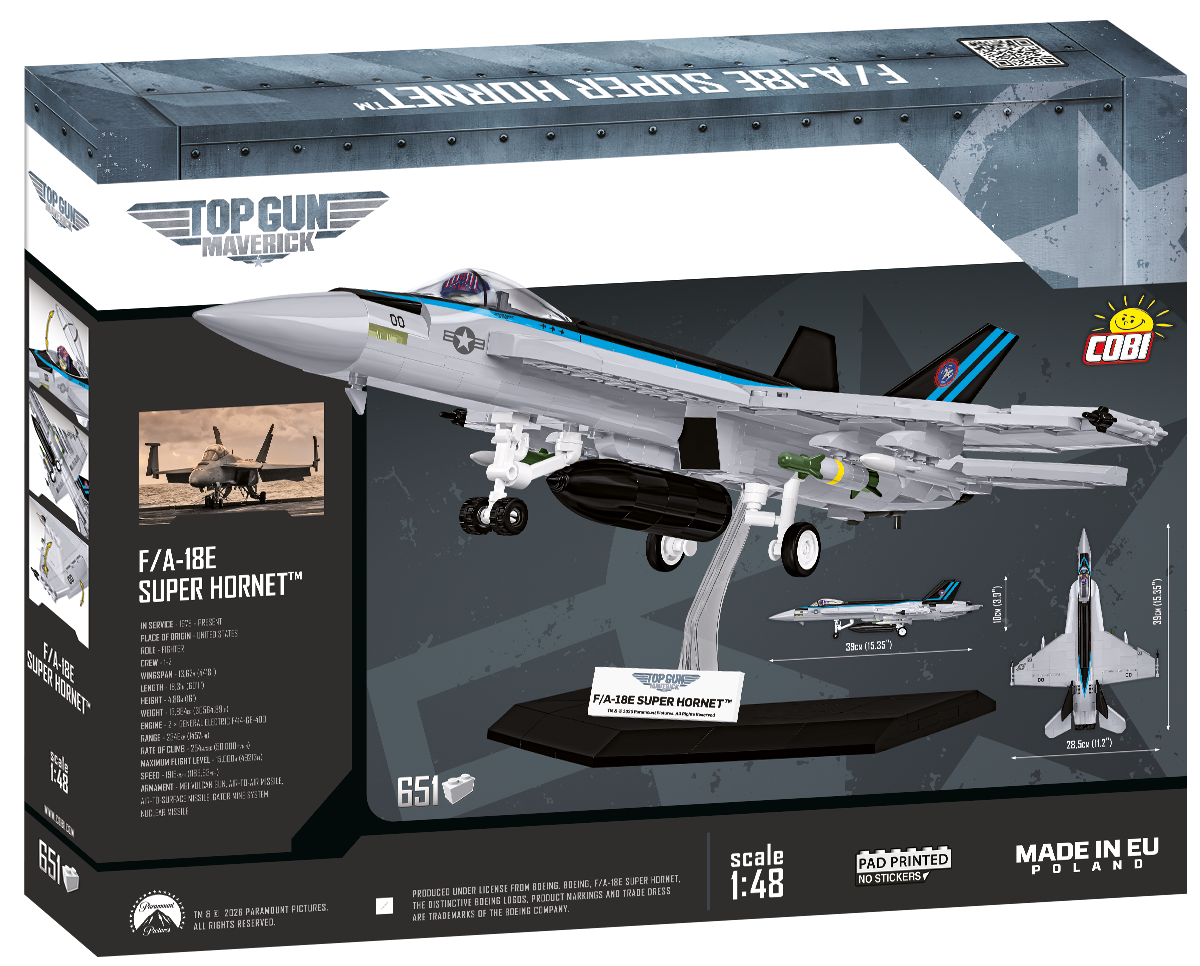 COBI TOP GUN MAVERICK F/A-18E Super Hornet Jet : Set #5805B