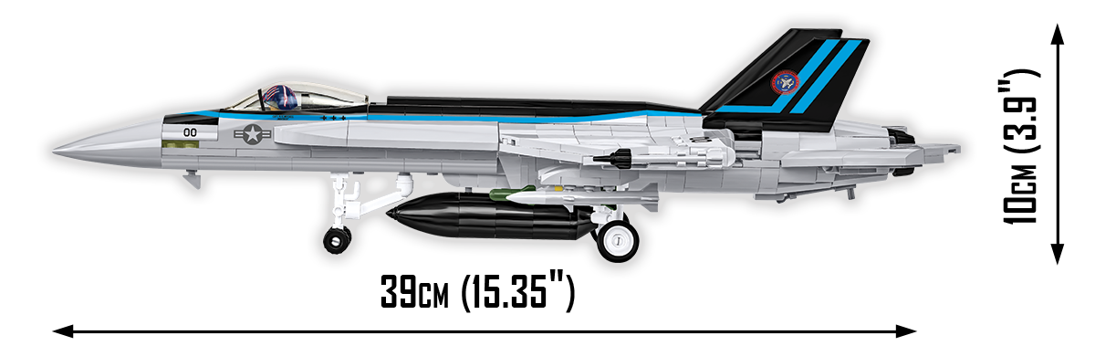 COBI TOP GUN MAVERICK F/A-18E Super Hornet Jet : Set #5805B
