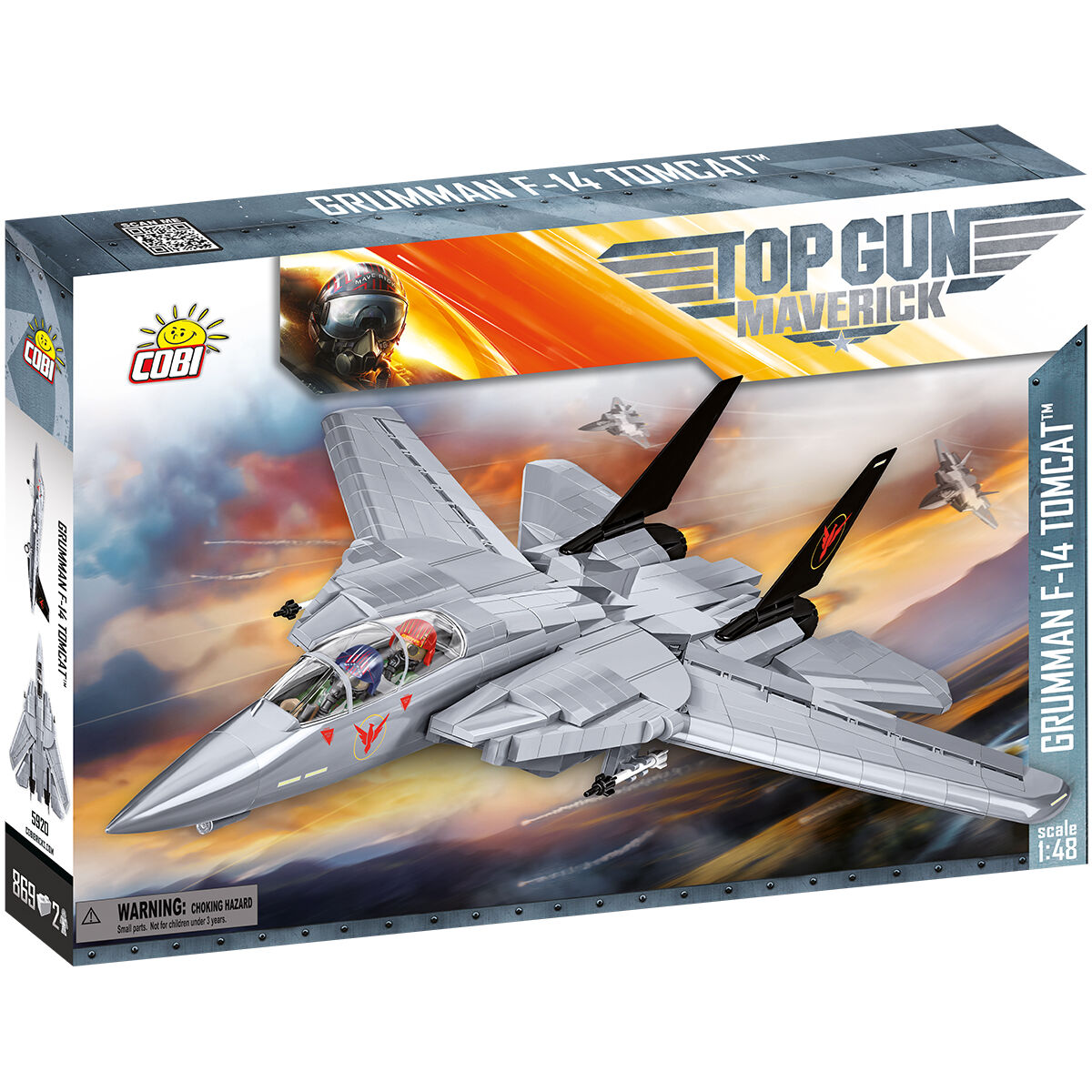 COBI TOP GUN Grumman F-14 Tomcat Fighter: Conjunto n.° 5920