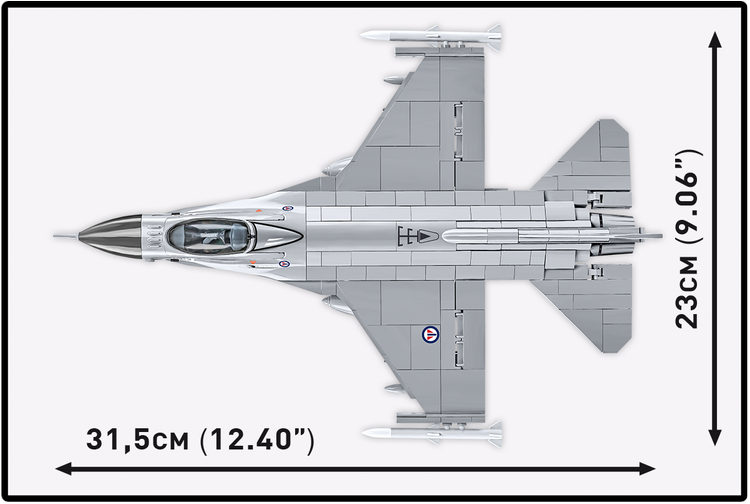 COBI F-16 AM Fighting Falcon Fighter : Set #5913