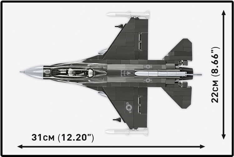 COBI F-16 D Fighting Falcon USAF Fighter : Set #5914
