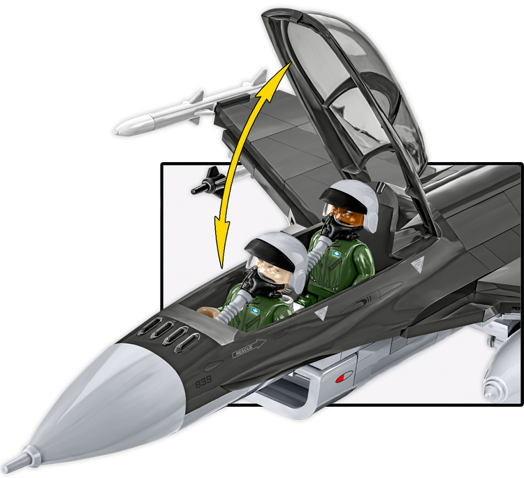 COBI F-16 D Fighting Falcon USAF Fighter : Set #5914