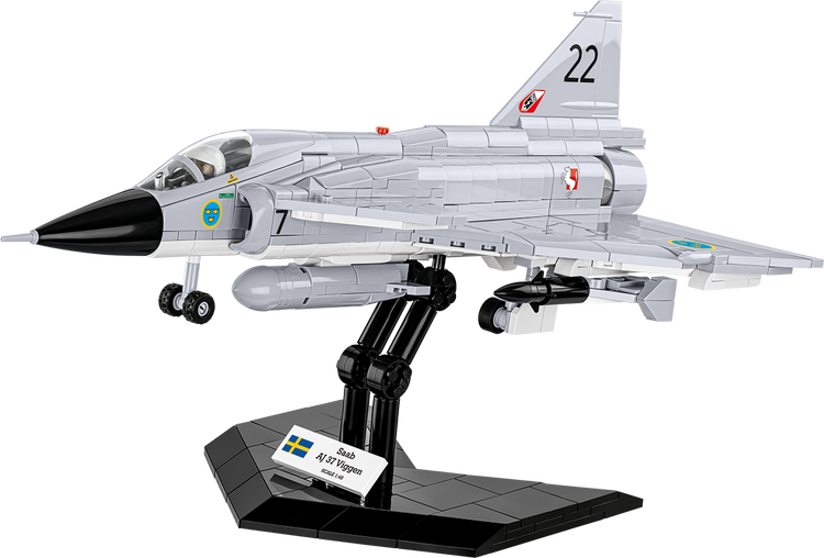 COBI SAAB AJ 37 Viggen Jet Fighter: Conjunto #5915