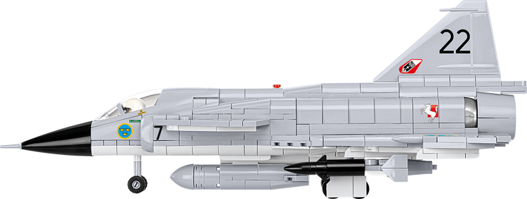 COBI SAAB AJ 37 Viggen Jet Fighter: Conjunto #5915